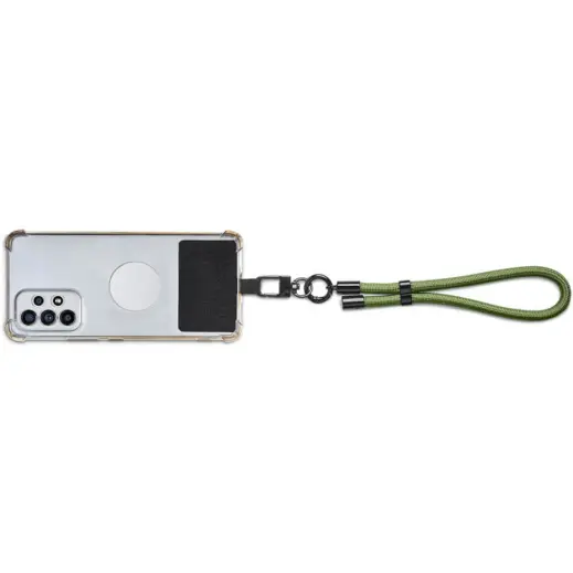Altitude Silhouette Wrist Phone Strap - Military Green Phone